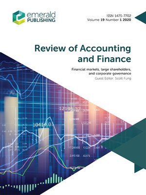 cover image of Review of Accounting and Finance, Volume 19, Number 1